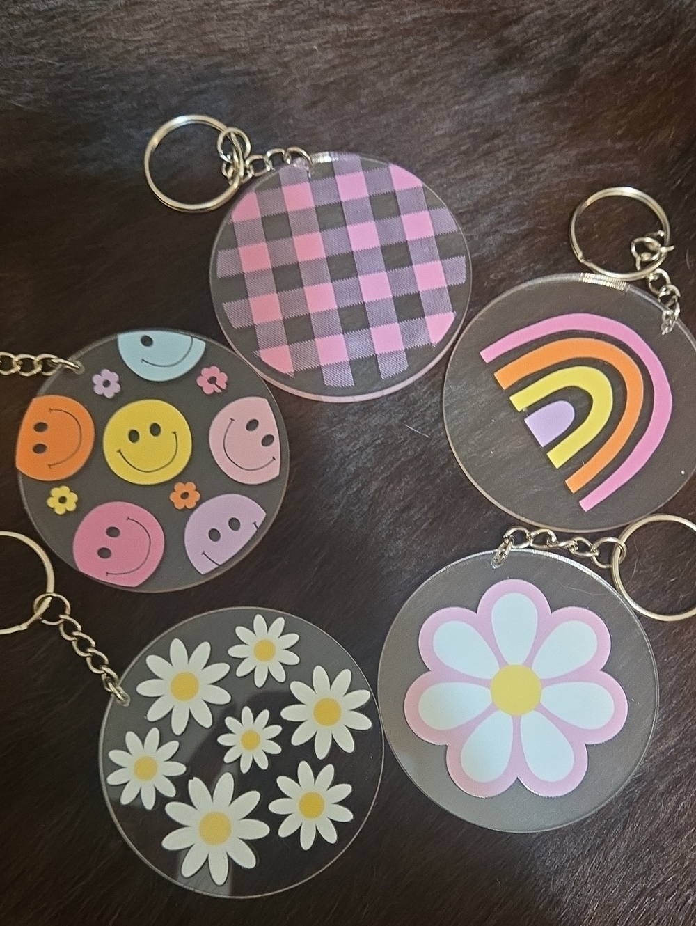 70's Vibe Keychains